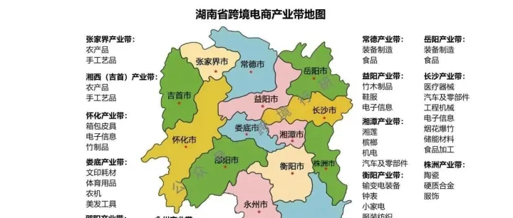 5年增长14倍！湖南跨境电商产业带地图正式发布