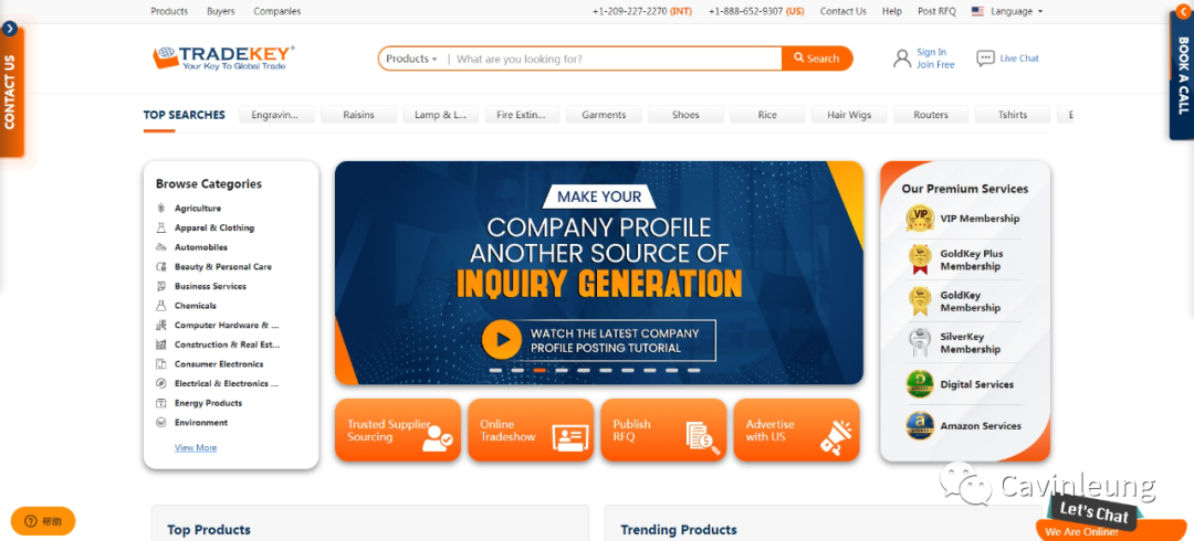 TradeKey - 外贸B2B电子商务平台- 大数跨境