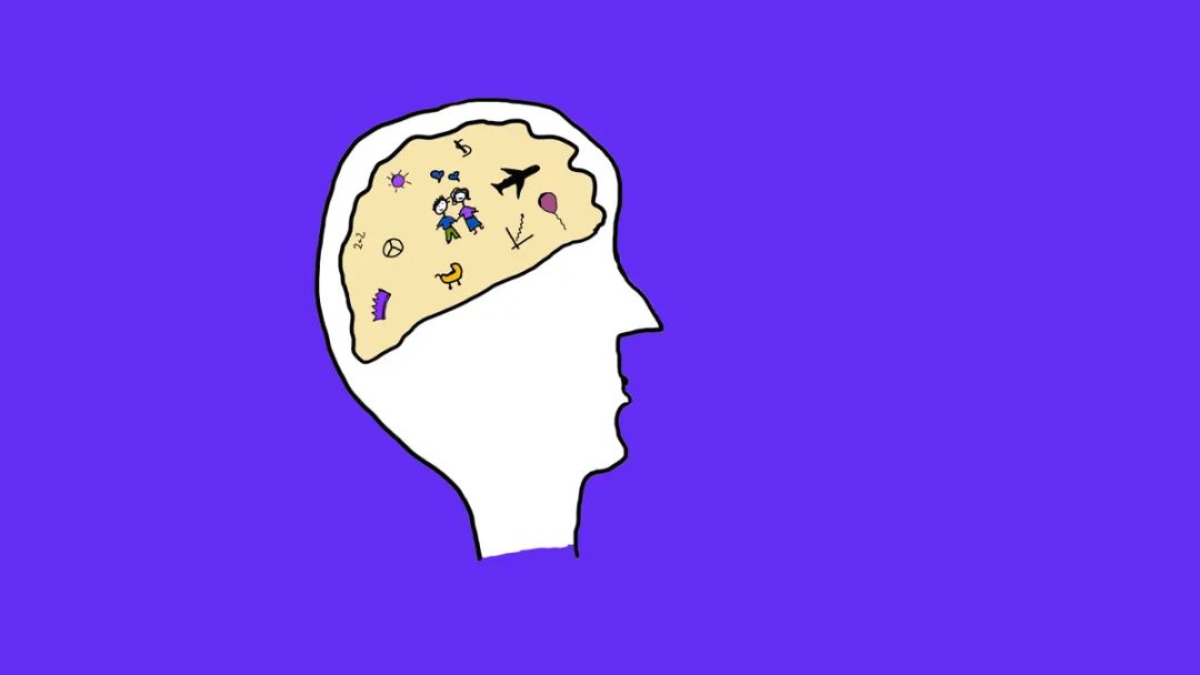 Drawing of a human brain and all the hopes and dreams of an adult individual.