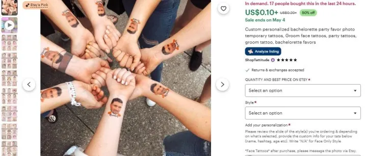 Etsy爆款产品：2025年4月婚礼季必备宝藏清单！新人们疯抢的10大婚礼单品，第4个太惊艳了！