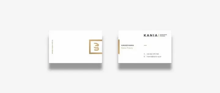 简约的商业名片设计作品！