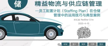 精益物流-仓储管理篇 | 员工配置计划(Staffing Plan)在仓储管理中的运用技巧与典型案例...