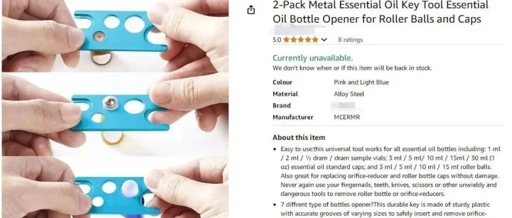 跨境专利维权风暴来袭：精油开瓶器卖家或将面临TRO冻结风险