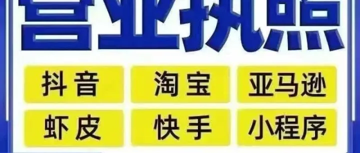 无货源开店神器：执照代办全包，全类目经营畅通无阻