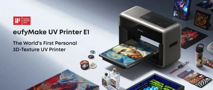 12小时破1100W美金众筹？Anker 3D UV打印机破圈Kickstarter爆火