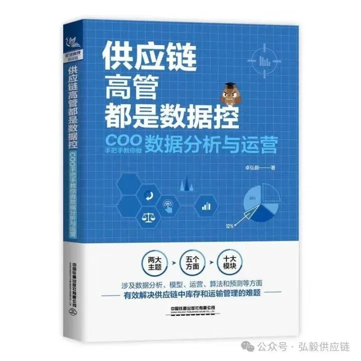 新书上架《供应链高管都是数据控：COO手把手教你做数据分析与运营》