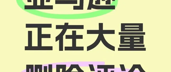 大 “缩水”！亚马逊卖家数千条评论被删!