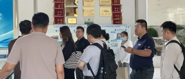天津市跨境电子商务协会携会员企业走进唐山五金机电产业园，助力河北企业扬帆出海