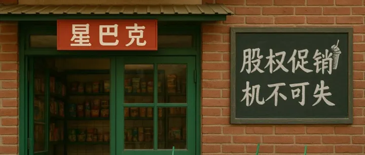 星巴克，又在中国找接盘侠