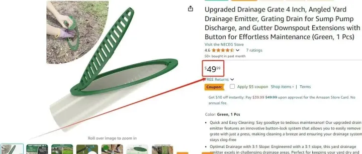 2024.10.01亚马逊选品推荐（仅供参考）：水培植排水口