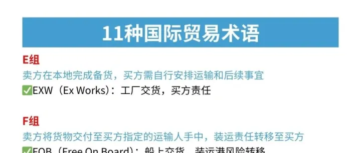 新手别慌！吃透这11个外贸术语，客户追着你下单！