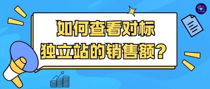 如何查看对标独立站的销售额？