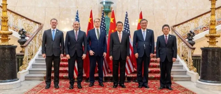 中美经贸磋商机制首次会议在英国伦敦举行