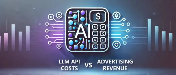 LLM API调用成本与网站广告收入的比较