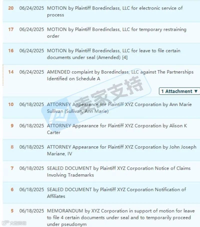 5-cv-06691，靠IP联名年入过亿的500