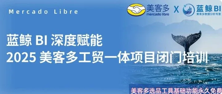 蓝鲸 BI 深度赋能2025 美客多工贸一体项目闭门培训，解码拉美跨境爆单新范式