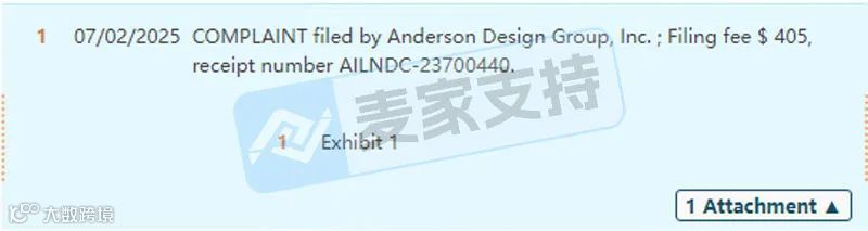 5-cv-07396,keith新案速递!知名设计公司首维权,50个版权存潜在风险"