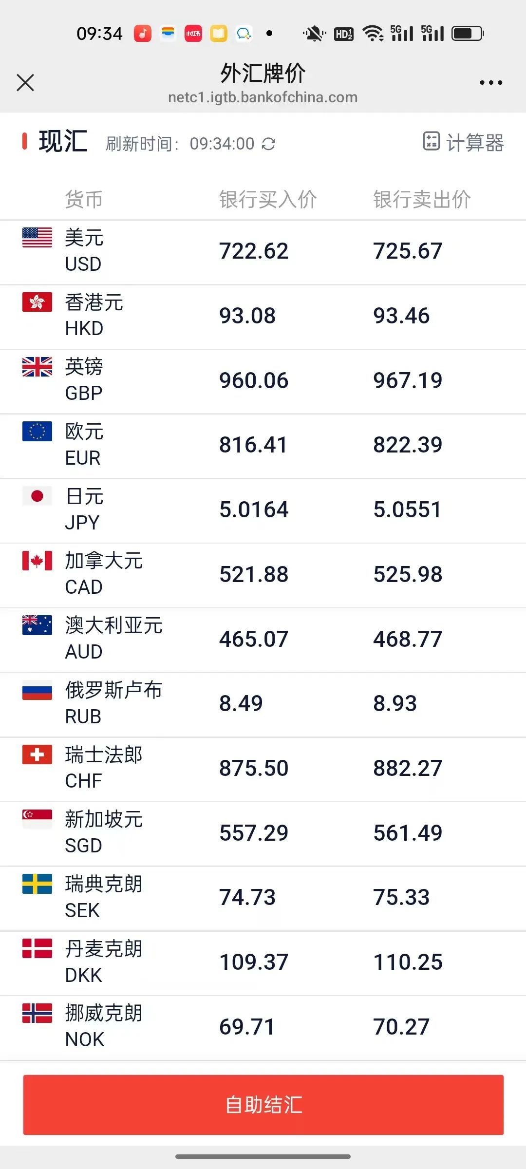 今日汇率:1美元对人民币7.2073 1欧元对人民币8.1596!(外汇牌价、离岸人民币汇率)- 大数跨境