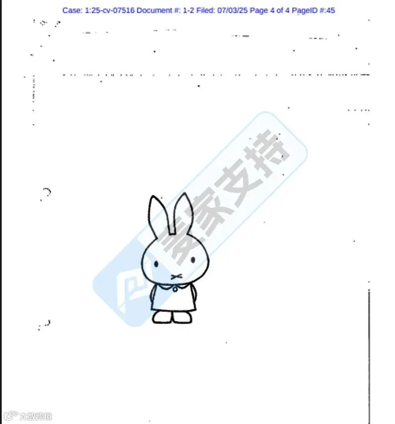 5-cv-07516，热门IP米菲兔再维权，又有多少店铺躺枪！"
