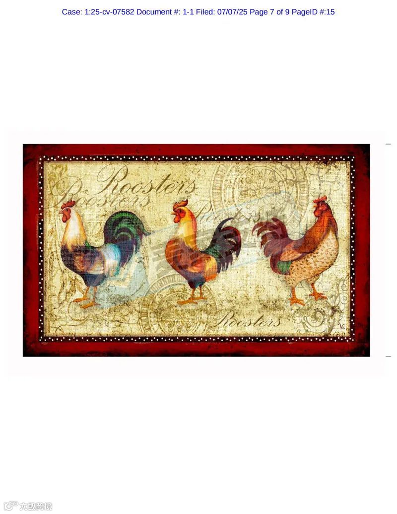 5-cv-07582,keith新案速递,童趣美学作品维权突击,TRO冻结倒计时!"