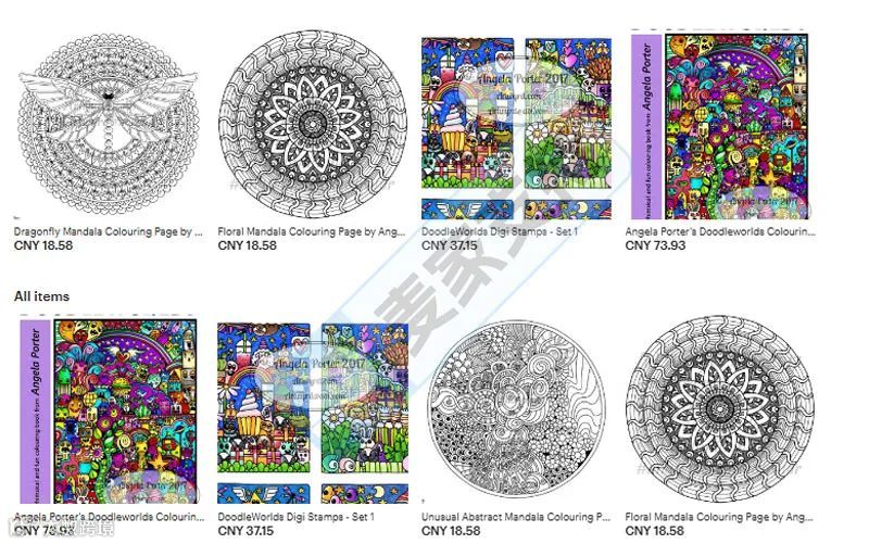 5-cv-08071，缠绕的蜻蜓钢笔画高危！已在美国法院立案维权！"