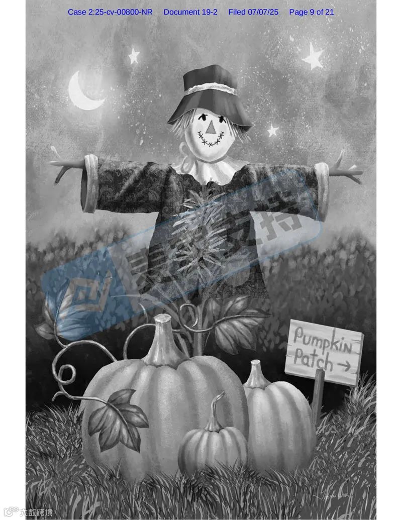 5-cv-00800,乡村题材版权申请维权!申请TRO冻结54店"