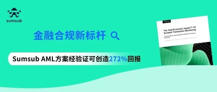 金融合规新标杆：SumsubAML方案经验证可创造272%回报