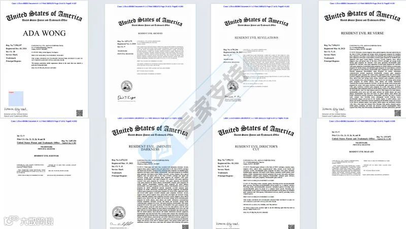 5-cv-09096,热门IP持续申请TRO维权,TME代理Capcom维权三部曲"
