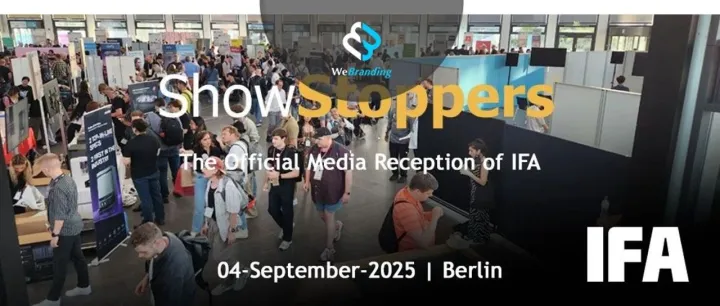 抢占全球700+媒体焦点：IFA 2025 ShowStoppers 官方媒体日邀您共襄盛会！