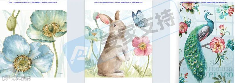 5-cv-09344,14个候补版权突袭!预计将TRO冻结近千店的Lisa