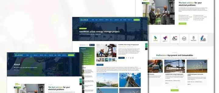 新上线几个wordpress+Elementor模板，无需woocommerce和ACF，轻松适合制作B2B营销网站