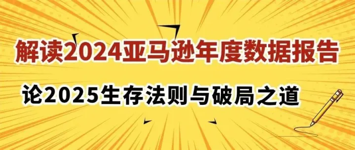 解读亚马逊2024年度报告论中小卖家2025生存法则与破局之道