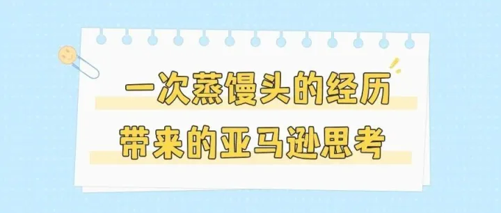 一次蒸馒头经历带来的亚马逊思考