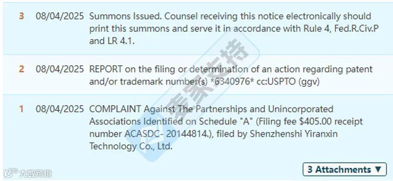 5-cv-01991,国人品牌IKMEN跨境维权,汽配卖家当心TRO冻结风险!"