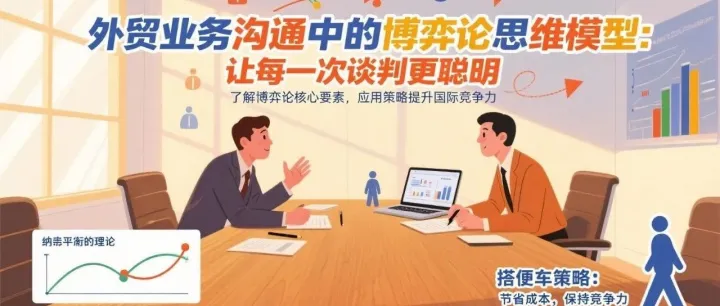 外贸业务沟通中的博弈论思维：让每一次谈判更聪明