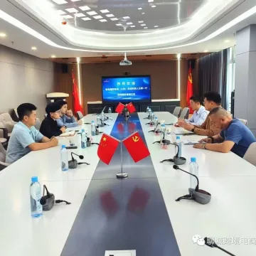 【园区动态】极兔国际物流山东区域负责人王辉先生一行到访园区！
