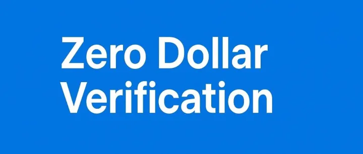 Zero <em>Dollar</em> Verification：0元验证到底有什么用？