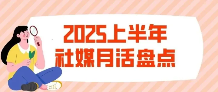 平台战略博弈：2025上半年海外社媒月活数据解析