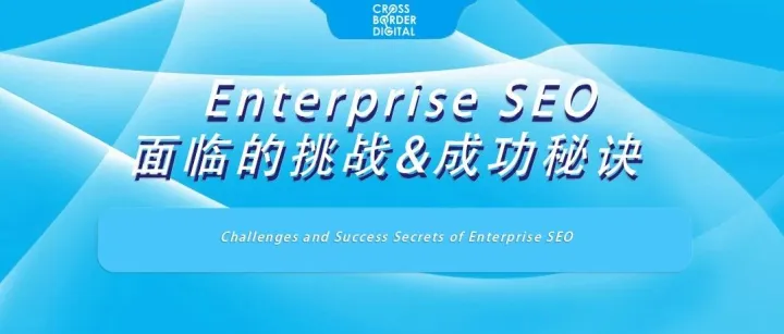Enterprise SEO面临的挑战&成功秘诀
