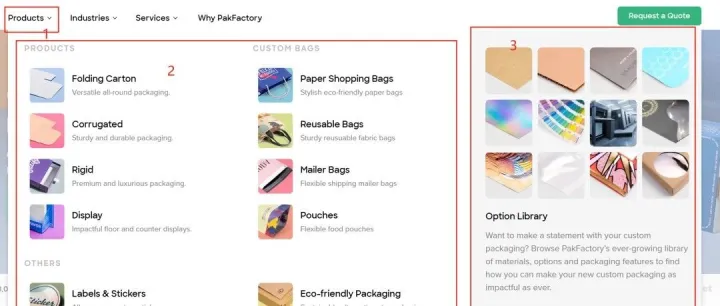 一个标准的外贸跨境独立站菜单如何规划设计的