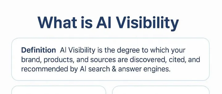 一文搞懂GEO的AI可见性？