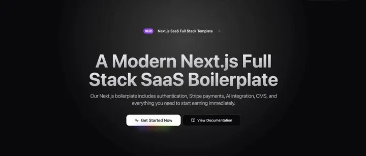 发现一个值得关注的全栈模板：Nexty.dev