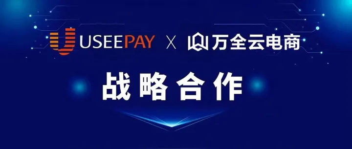 万全云电商与UseePay达成战略合作，携手助力独立站卖家快速增长！