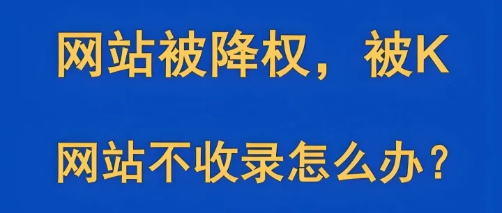 被Google、Bing、百度同时K站降权？十年SEO老兵的恢复实战录