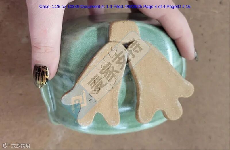 5-cv-10849,陶瓷青蛙扬声器版权维权，当心TRO冻结风险！"