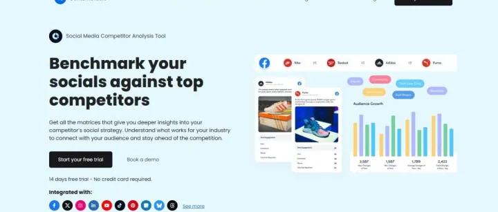 海外竞品社媒分析工具