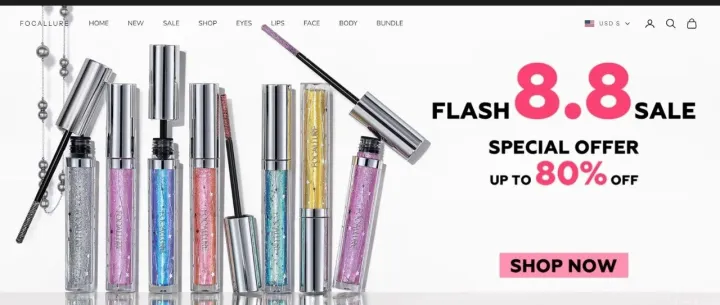 东南亚市场小？，Focallure单店日销超10万美元