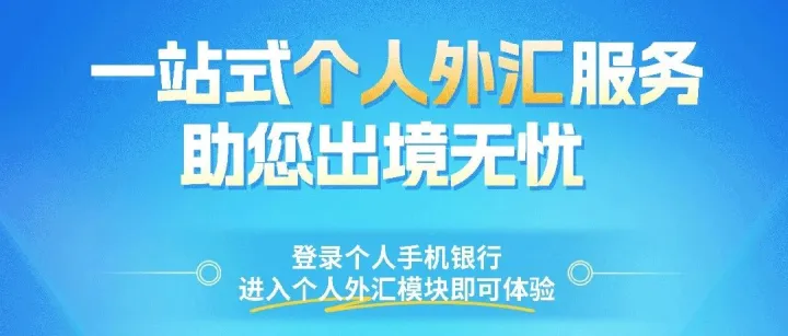一站式个人外汇服务，助您出境无忧