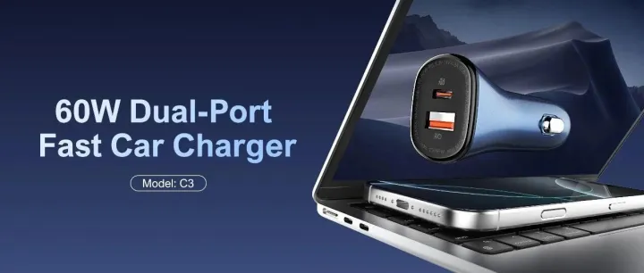 【New】C3:Dual-Port Fast Charge. Full Speed Ahead.