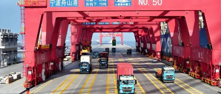 宁波舟山港的港口条件全球领先!